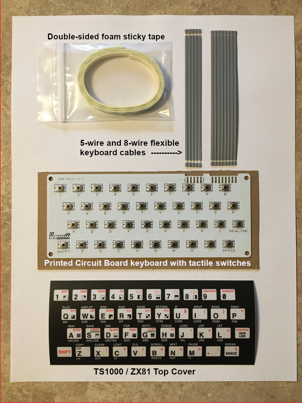 ZX8 KDLX as shipped 1000w