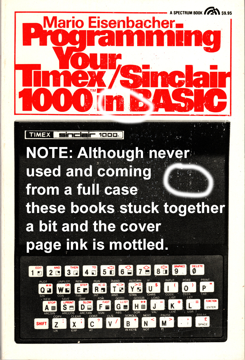 BOOK Programmin Your Timex Sinclair 1000 in BASIC 800w mottled cover